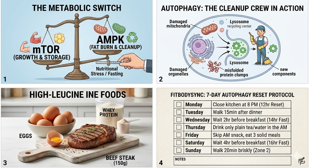 AMPK vs mTOR: Balancing Growth and Repair for Longevity